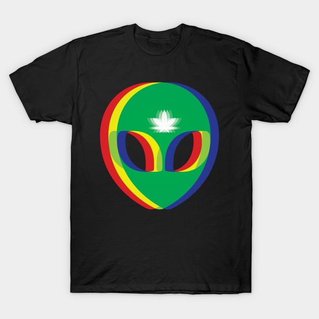 Alan High Tripple Vision T-Shirt by Weed The People